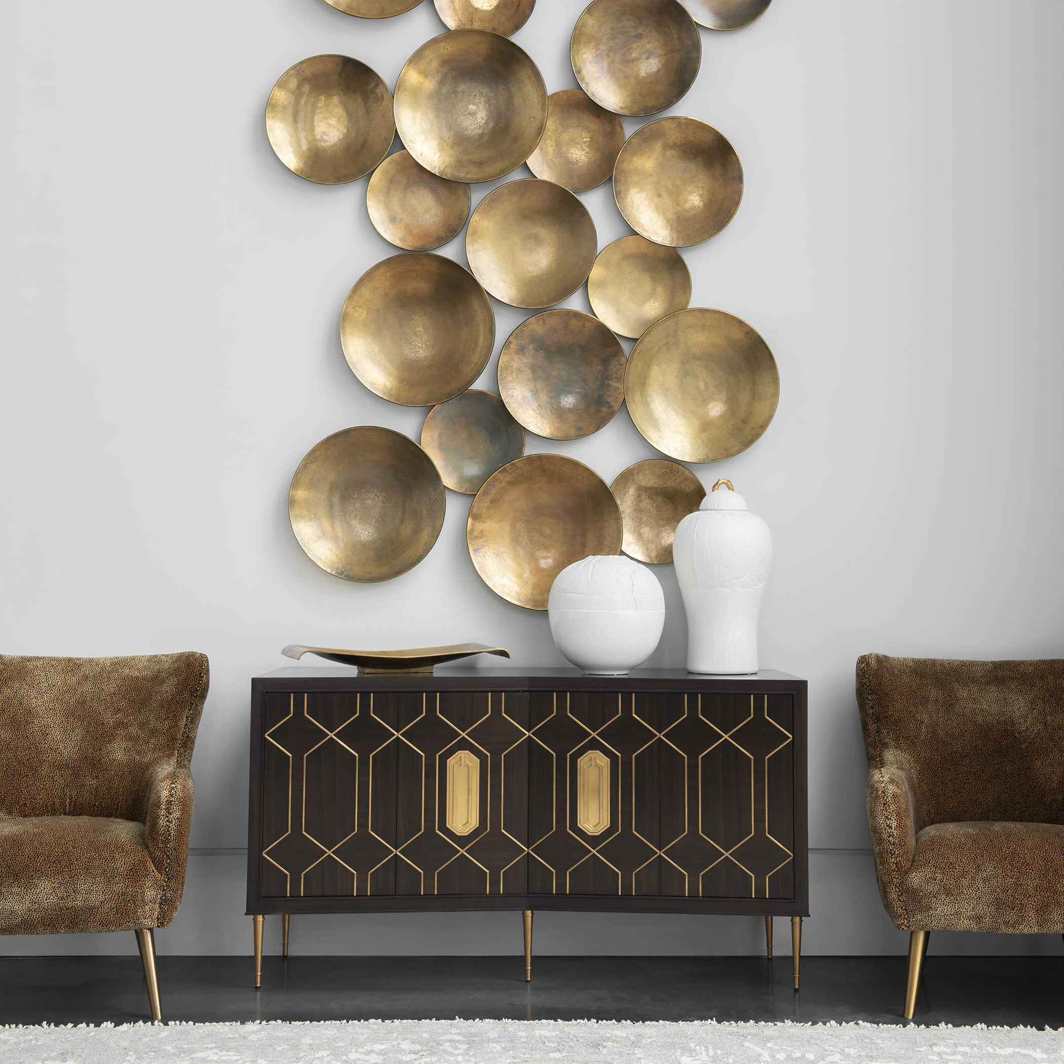 その他 Etain decoration murale METAL WALL DECOR